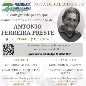 ANTONIO FERREIRA PRESTE