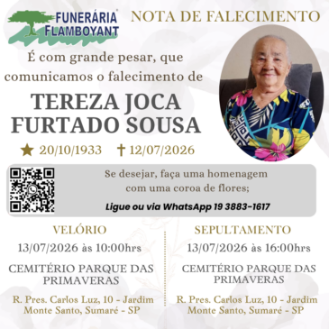 TEREZA JOCA FURTADO SOUSA