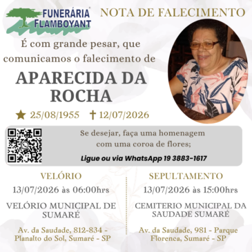 APARECIDA DA ROCHA