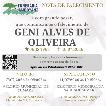 GENI ALVES DE OLIVEIRA