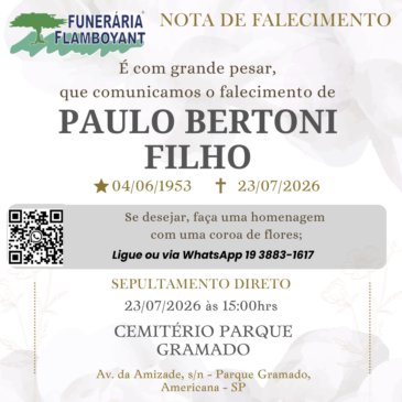 PAULO BERTONI FILHO