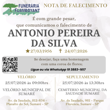 ANTONIO PEREIRA DA SILVA