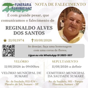 REGINALDO ALVES DOS SANTOS
