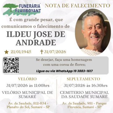 ILDEU JOSE DE ANDRADE