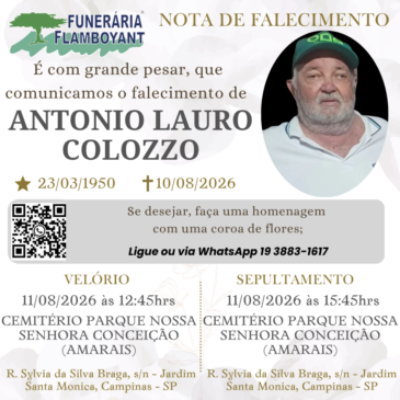 ANTONIO LAURO CALOZZO