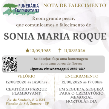 SONIA MARIA ROQUE