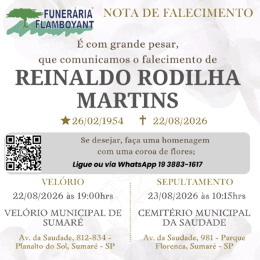REINALDO RODILHA MARTINS