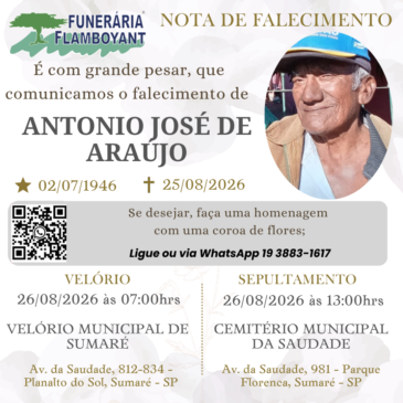 ANTONIO JOSE DE ARAUJO