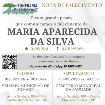 MARIA APARECIDA DA SILVA